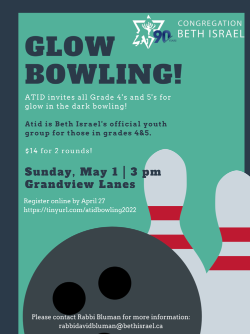 Banner Image for Atid Glow Bowling 
