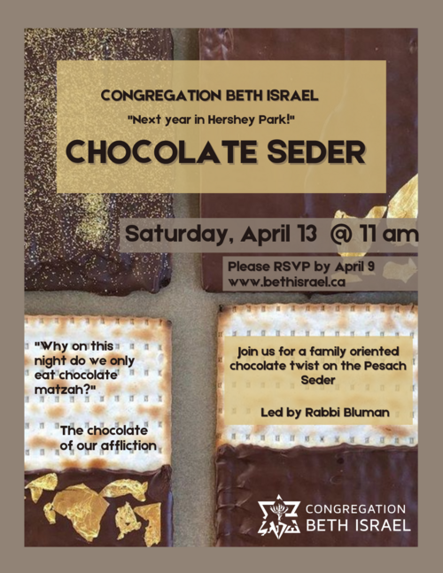 Banner Image for BI's Chocolate Seder 5784